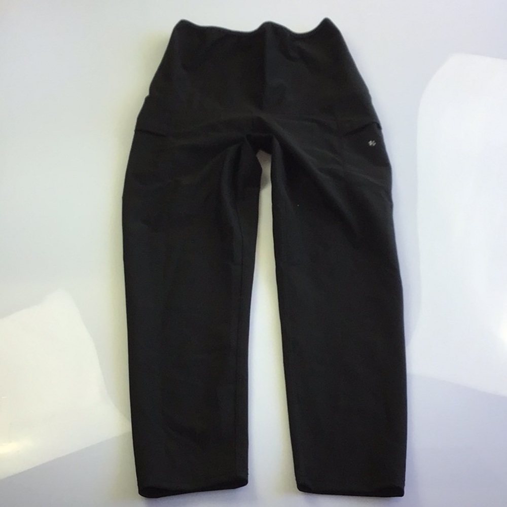 Nanohertz fitness series women’s athletic leggings black size L